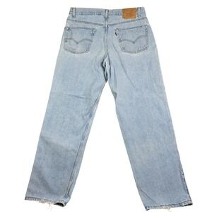 Levis 550 Relaxed Fit Jeans Men 40x32 (35x31 actual) Tapered Vintage Y2K 2002